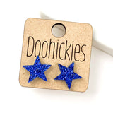 15mm School Spirit Star Studs - Spirit Earrings - 9 Color Options