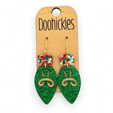 Merry and Bright Bulb Dangles - Acrylic Christmas Earrings