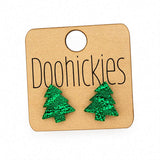 Merry Little Christmas Tree Studs Collection - Acrylic Earrings