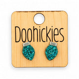 Razzle Dazzle Light Bulb Studs - Christmas Acrylic Earrings