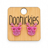 Razzle Dazzle Nerdy Reindeer Collection - Christmas Acrylic Earrings