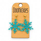 Razzle Dazzle Snowflake Dangles - Christmas Acrylic Earrings