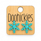 Razzle Dazzle Snowflake Studs - Christmas Acrylic Earrings