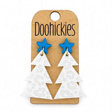 Wild and Merry Tree Dangles - Christmas Acrylic Earrings