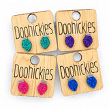 Razzle Dazzle Light Bulb Studs - Christmas Acrylic Earrings