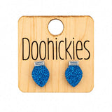 Razzle Dazzle Light Bulb Studs - Christmas Acrylic Earrings