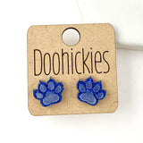 13mm School Spirit Claw Studs - Custom Spirit Earrings - 9 Color Options