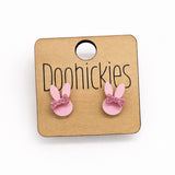 Pastel Hoppy Bow Stud Collection - Easter Earrings