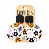 Halloween Mix Piggyback Earrings, Acrylic Halloween Earrings