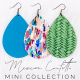 2.5" Mexican Confetti Mini Collection - Cinco de Mayo Earrings