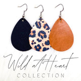 1.5" Wild at Heart Mini Collection (Leather) -Earrings
