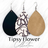 2" Tipsy Flower Mini Collection -Earrings