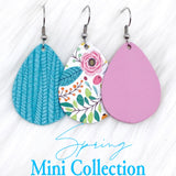 1.5" Spring Mini Collection (leather) - Earrings