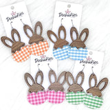 3" Hatching Hares - Easter Earrings