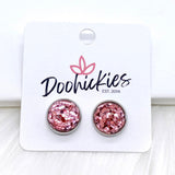 12mm Confetti Drops -Earrings