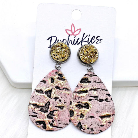 2" New Driftwood Dangles -Earrings