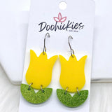 1.5" Tulip Acrylics -Earrings