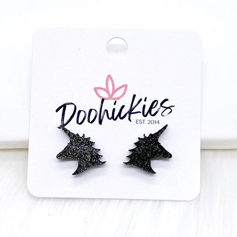Glittery Unicorn Studs -Earrings