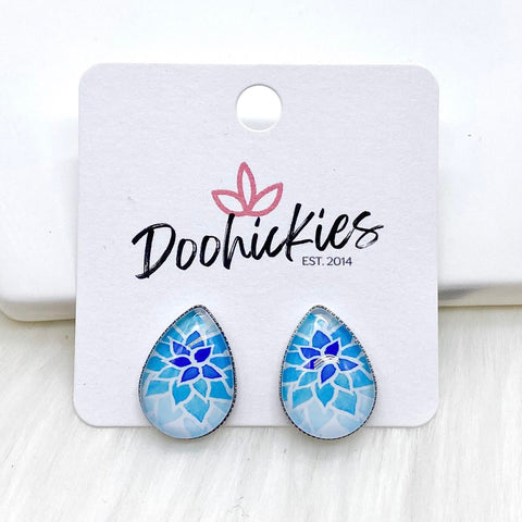 Big as Texas Spring Floral Teardrop Collection -Earrings