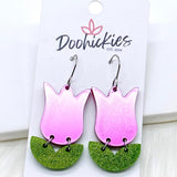 1.5" Tulip Acrylics -Earrings