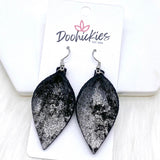 2" Silver Cloud Petals (Smaller Version) -Earrings