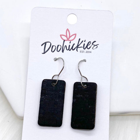 1.5" Neutral Bentley Bar Corkies -Earrings