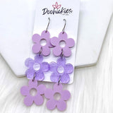 3.25" Blossom Drop Acrylics -Earrings