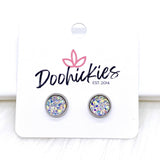 8mm Everyday Single Studs -Earrings