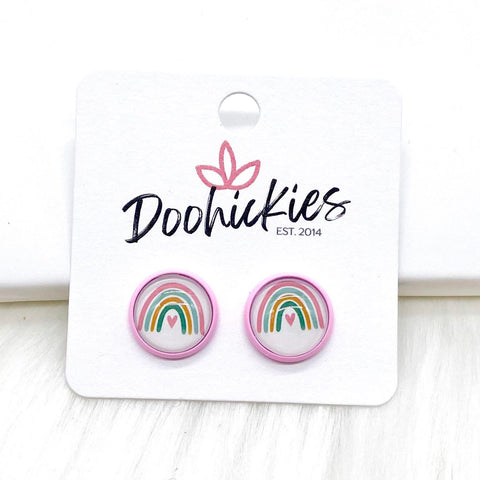 12mm Rainbows -Spring Earrings