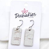 1.5" Lil' Bentley Daisy Bars -Earrings