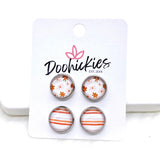 12mm Boho Bliss Duos -Boho Earrings