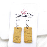 1.5" Lil' Bentley Daisy Bars -Earrings