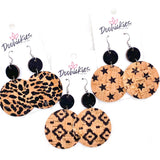 2.5" Corkie Piggybacks - Western Earrings