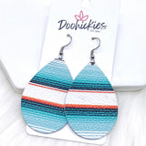 2" Arizona Serape Leather Mini Collection - Western Earrings