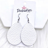 2" Black & White Mini Collection -Earrings