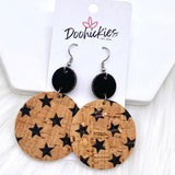 2.5" Corkie Piggybacks - Western Earrings