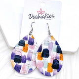 2" Color Me Beautiful Mini Collection (cork) -Earrings