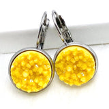 Salsa Round Dangles - Cinco de Mayo Earrings