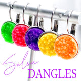 Salsa Round Dangles - Cinco de Mayo Earrings