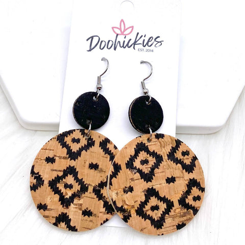 2.5" Corkie Piggybacks - Western Earrings
