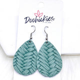 1.5" Pastel Braided Itty Bitties -Earrings