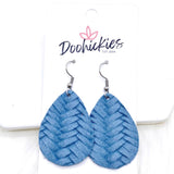 1.5" Pastel Braided Itty Bitties -Earrings