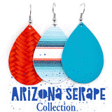 2" Arizona Serape Leather Mini Collection - Western Earrings
