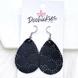 1.5" Tawny Leopard Mini Collection (Leather) -Earrings