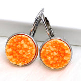 Salsa Round Dangles - Cinco de Mayo Earrings