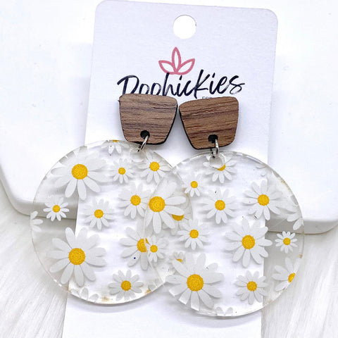 2" Summertime Piggyback Acrylic Dangles -Summer Earrings