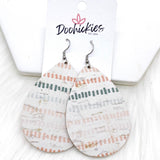 2.5" Boho Bliss Corkie Mini Collection -Boho Earrings