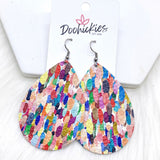2.5" Mexican Confetti Mini Collection - Cinco de Mayo Earrings