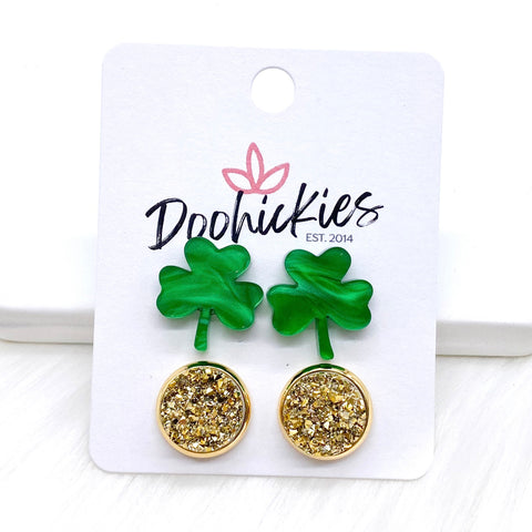 Feelin' Lucky Duos (3 Options) -Earrings