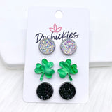 Feelin' Luck Triplets (2 Options) -Earrings